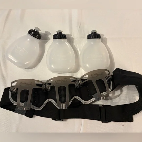 FuelBelt Black Hydration Belt - Picture 2 of 4